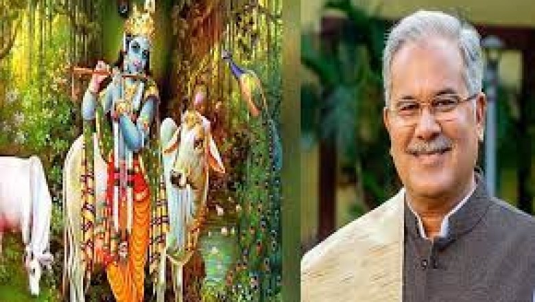 CG में ‘कृष्ण कुंज’ की शुरुआत : CM भूपेश ने कदंब का पेड़ लगाकर की योजना की शुरुआत, कृष्ण कुंज के पास से शराब दुकान हटाने के दिए निर्देश