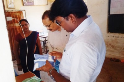 निगम आयुक्त प्रकाश सर्वे के आंगनबाड़ी निरीक्षण के दौरान, अधिकारियों को दिए आवश्यक निर्देश: