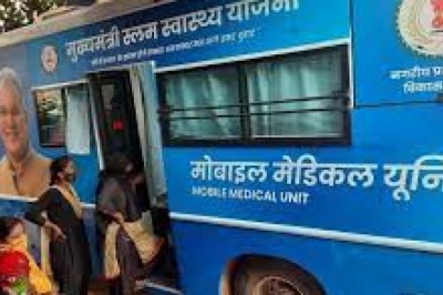 मोबाइल मेडिकल यूनिट ने वृद्धाश्रम में किया स्वास्थ्य परीक्षण