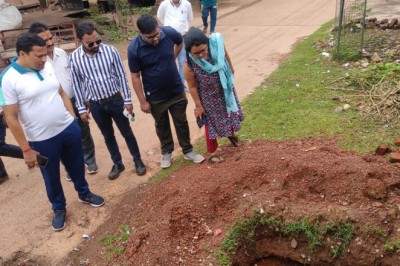 निगमायुक्त लोकेश चंद्राकर ने फरीदनगर क्षेत्र का लिया जायजा, मुख्य सड़कों के किनारे से अतिक्रमण हटाने के दिए निर्देश