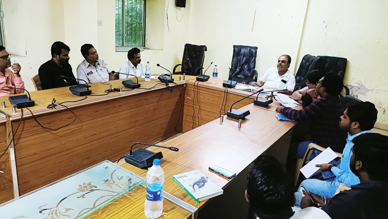 अनाधिकृत विकास के नियमितीकरण के संबंध में भवन अधिकारी ने ली सभी इंजीनियर,आर्किटेक्ट, सुपरवाइजर के साथ बैठक,दिए आवश्यक निर्देश