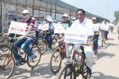 आयुष्मान भारत पखवाड़ा के दौरान 2 अक्टूबर को जागरूकता के लिए सायकल रैली का आयोजन