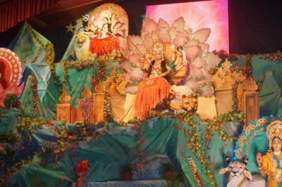 चैतन्य देवियों की झांकी दर्शनार्थ उमड़ा जन सैलाब