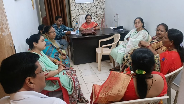 पर्यावरण एवं उद्यानिकी प्रभारी सत्यवती वर्मा ने ली विभागीय समिति के सदस्यों के साथ बैठक :