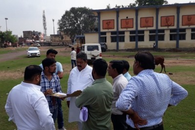 मेयर नीरज पाल ने आत्मानंद स्कूल का किया निरीक्षण, स्कूल निर्माण के कार्यों की प्रोग्रेस लेकर कार्य शीघ्र पूर्ण करने के दिए निर्देश