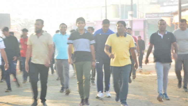 जिले में एकता दौड़ में बड़ी संख्या में बच्चे, युवा, महिलाएं, जनप्रतिनिधियों एवं सभी वर्ग के नागरिक हुए शामिल