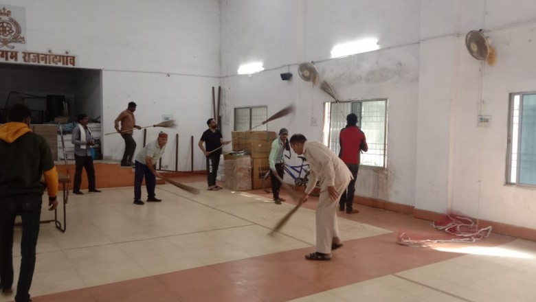 नगर निगम में चला स्वच्छता अभियान :