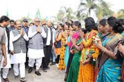 चार दिवसीय दौरे पर छत्तीसगढ़ पहुंचे भाजपा के नए प्रदेश प्रभारी: