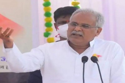 CM बघेल ने भाजपा पर साधा निशाना :