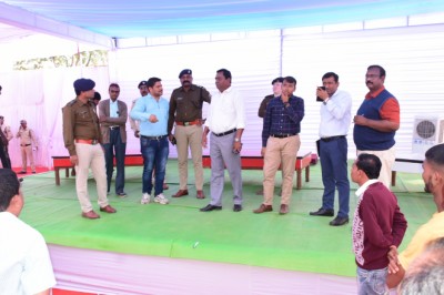 मुख्यमंत्री के भेंट-मुलाकात कार्यक्रम की तैयारी का कलेक्टर एवं एसपी ने किया निरीक्षण :
