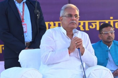 मुख्यमंत्री ने की अनेक घोषणाएं : सूखा नाला बैराज से आलीखूंटा तक सिंचाई नाली बनेगी :