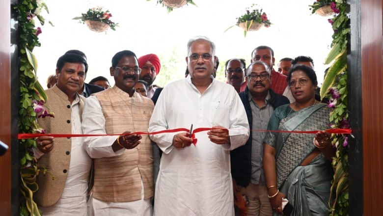 मुख्यमंत्री ने पुलिस अधीक्षक कार्यालय राजनांदगांव में पुलिस जन संवाद केन्द्र भवन का किया उद्घाटन :