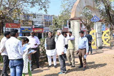 बदल जाएगी भिलाई के सिविक सेंटर स्थित अर्जुन रथ परिसर की तस्वीर