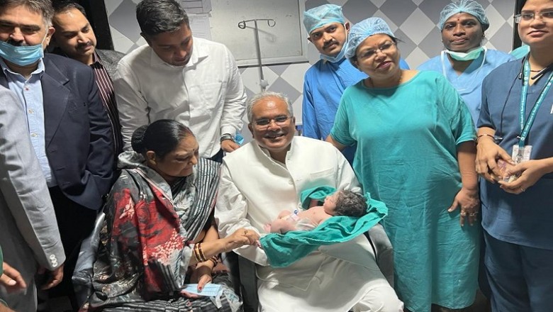 मुख्यमंत्री भूपेश बघेल बने दादा,बोले सब कुशल मंगल