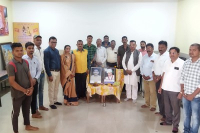 प्रदेश स्तरीय स्व. ताराचंद जयंती सम्मान समारोह में अध्यक्ष भागवत साहू सम्मानित हुए