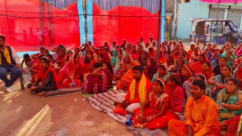 लखोली की पावन धारा में संगीतमय श्रीमद् भागवत महापुराण में शामिल हुए आशीष डोंगरे