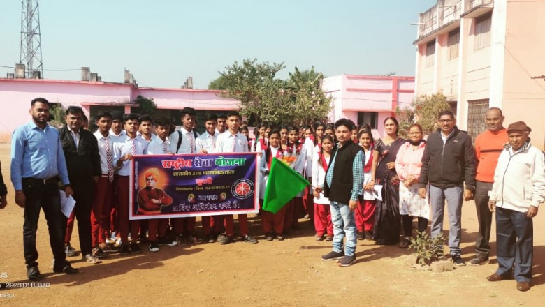 रासेयो का सात दिवसीय शिविर का शुभारंभ मुख्य अतिथि कुलबीर सिंह छाबड़ा ने किया