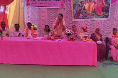 *मर्यादा पुरुषोत्तम भगवान राम को नैया पार कराने वाले भक्त गुहा निषाद राज से प्रेरणा ले सर्व समाज :  गीता घासी साहू**