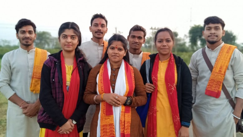 खैरागढ़ : नवनिहाल मानस परिवार ग्राम मारूटोला खुर्द की विभिन्न मंच पर मानस यात्रा