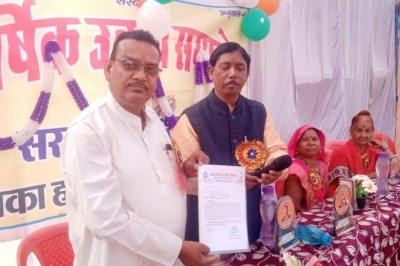 सरस्वती शिशु मंदिर टेडेसरा मे वार्षिक उत्सव समारोह आयोजित