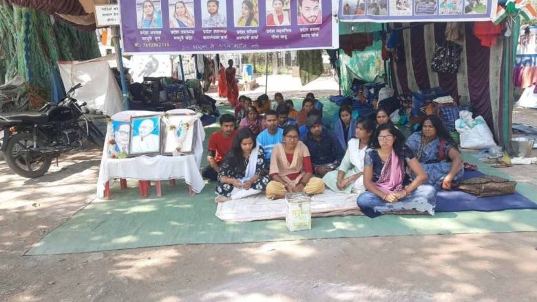बूढ़ातालाब धरना स्थल मामला :