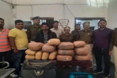 ट्रेन से गांजा तस्करी, युवक गिरफ्तार :
