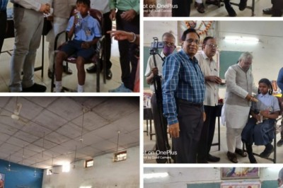 जिले में बच्चों को दी गई कृमि नाशक दवा, विधायक ने जिला अस्पताल में बच्चों को खिलाई दवा :