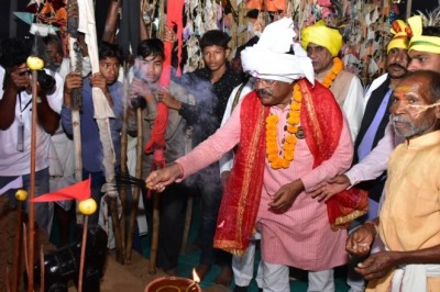 जनजाति समाज के वीर योद्धाओं की ऐतिहासिक गौरव गाथा 3डी प्रोजेक्शन मैपिंग शो के माध्यम से किया जा रहा प्रस्तुत :