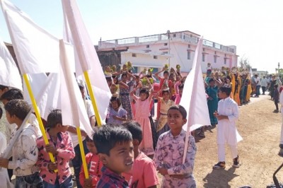 खुटेरी मे  सद्गुरु कबीर सत्संग समारोह एवं सात्विक यज्ञ चौका0 कर्म के हिसाब से सद् गति और दुर्गति प्राप्त होता है :