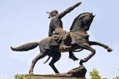 शिवाजी पार्क में नगर निगम द्वारा छत्रपति शिवाजी महाराज की भव्य प्रतिमा स्थापित :