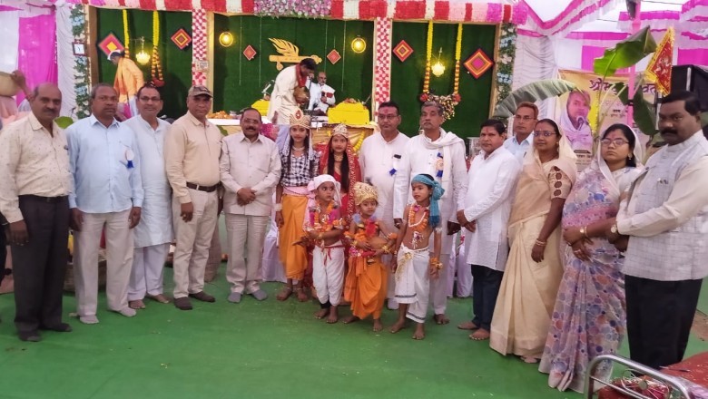 प्रदेश साहू संघ अध्यक्ष टहल साहू बागद्वार में आयोजित श्रीमद भागवत महापुराण ज्ञान यज्ञ सप्ताह में हुए शामिल