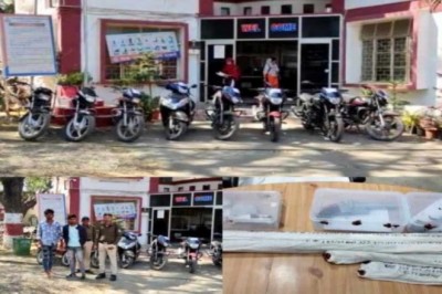 बाइक चोर गिरोह चढ़ा पुलिस के हत्थे: 11 आरोपियों से 16 बाइक जब्त, पकड़े गए आरोपी बड़वानी, धार और महाराष्ट्र के, आरोपियों में तीन नाबालिग शामिल :