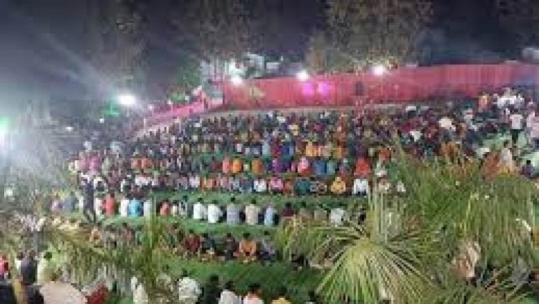 भक्ति : राजमहल परिसर में 67 वें पड़ाव में  11 सौ से अधिक हनुमान भक्तों ने एक साथ किया सुंदरकांड का पाठ