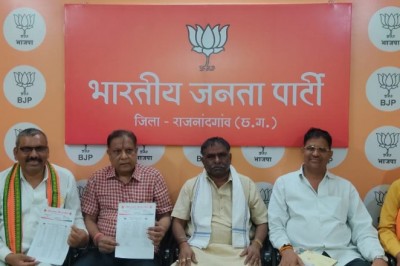 जिला भाजपा किसान मोर्चा राजनांदगांव ने की कार्यकारिणी की घोषणा :