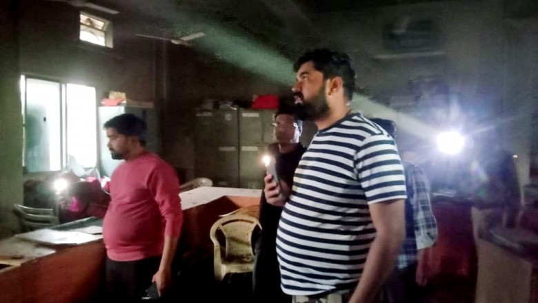 नगर निगम राजस्व विभाग में अगजनी  आयुक्त द्वारा दस्तावेंजो का पंचनामा तैयार करने के निर्देश :