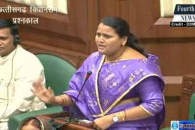 विधायक छन्‍नी साहू ने विधानसभा में उठाया एनएमएमएस एप्‍प का मामला, कहा – केंद्र के फैसले ग्रामीणों से रोजगार छीन रहे, मनरेगा ठप्‍प है