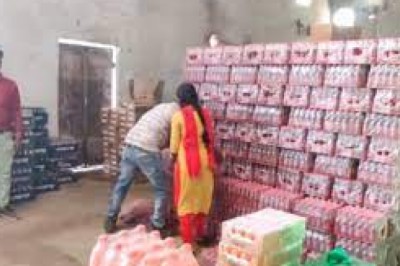 सॉफ्टड्रिंक के गोदाम में पड़ा खाद्य विभाग का छापा, भारी मात्रा में सीज, जांच के बाद पता चले गा