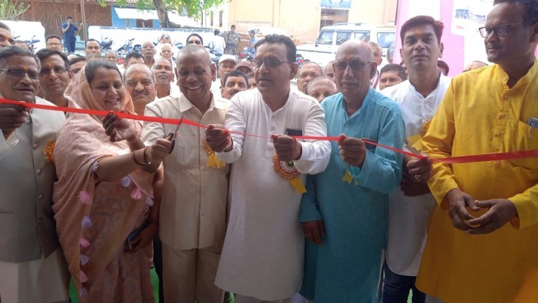 परिक्षेत्रीय साहू समाज भवन का लोकार्पण फीता काटकर किया : विधायक खुज्जी छन्नी साहू :