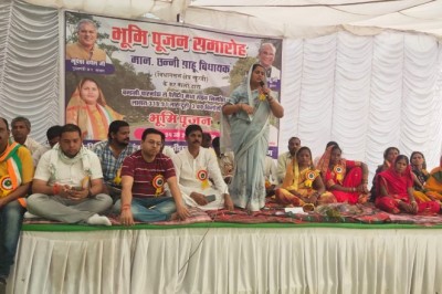 खुज्‍जी विधानसभा क्षेत्र में निर्माण कार्यों की श्रृंखला विकास की नई ईबारत लिख रही है – विधायक छन्‍नी साहू