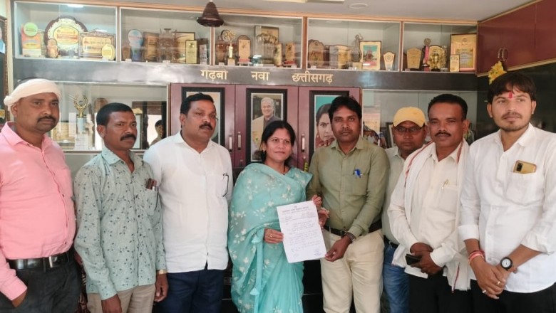 केसीजी के कलेक्टर एवं विधायक से क्षेत्र के सरपंचों ने किया मुलाकात