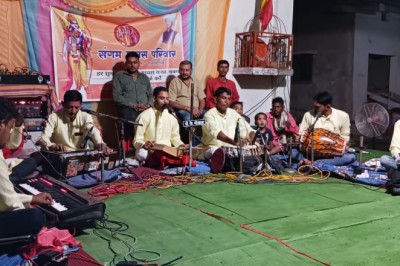 धामनसरा पहुँचे युवा नेता निखिल द्विवेदी, रामायण श्री राम चंद्र जी के सम्पूर्ण जीवन का किया दर्पण ..