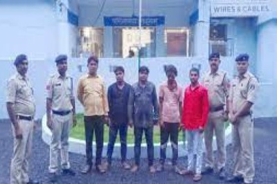 वन आरक्षक पर जानलेवा हमला...5 आरोपी गिरफ्तार...