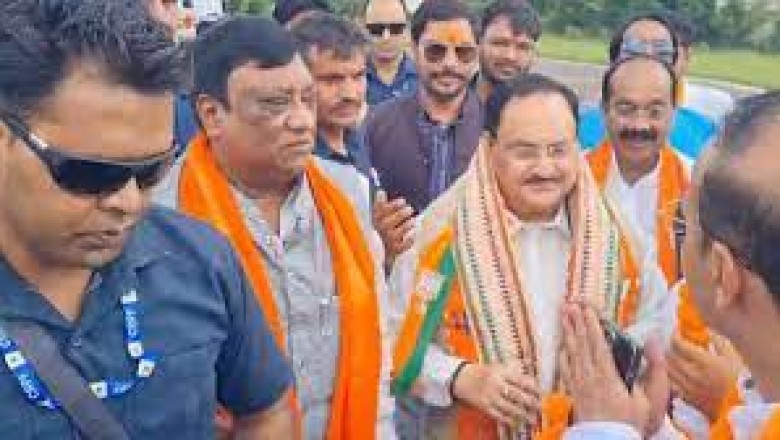 परिवर्तन यात्रा का करेंगे शुभारंभ…भाजपा राष्ट्रीय अध्यक्ष नड्डा पहुंचे जशपुर....