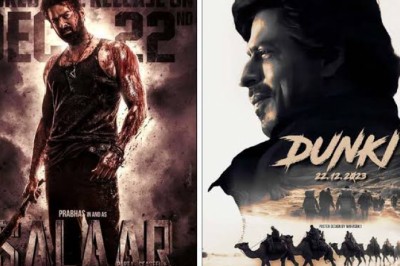 डंकी के आगे नहीं चल पाया 'सालार' का जादू ;  एडवांस बुकिंग कलेक्शन में डंकी ने सलार को पीछे छोडा