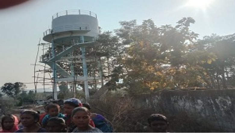 40 फीट ऊंची टंकी से गिरे 2 मजदूर, एक की  मौतः दूसरे की हालत नाजुक