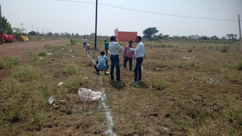 दुर्ग शहर से निकलने वाले ठोस अपशिष्ट का निष्पादन हेतु प्लांट की स्थापना का कार्य शुरू