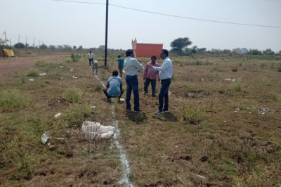 दुर्ग शहर से निकलने वाले ठोस अपशिष्ट का निष्पादन हेतु प्लांट की स्थापना का कार्य शुरू