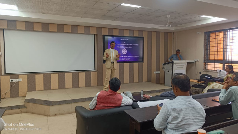 छत्तीसगढ़ स्वामी विवेकानंद तकनीकी विश्वविद्यालय भिलाई में दो दिवसीय कार्यशाला कंटेंट क्रिएशन फॉर स्वयं कोर्सेस संपन्न