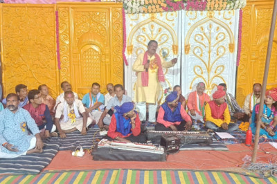 विभिन्न ग्रामो मे आयोजित  फाग महोत्सव मे शामिल हुए खुज्जी विधायक भोला राम साहू
