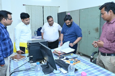 व्यय प्रेक्षक राम प्रभु उदय आर. ने शिकायत शाखा, व्यय अनुवीक्षण कक्ष, कन्ट्रोल रूम एवं एमसीएमसी इकाई का किया निरीक्षण
